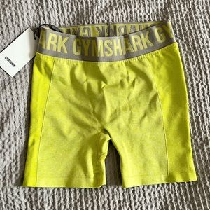 NWT Gymshark Lime Green Flex Shorts